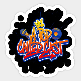 A Pod Called Cast Sticker